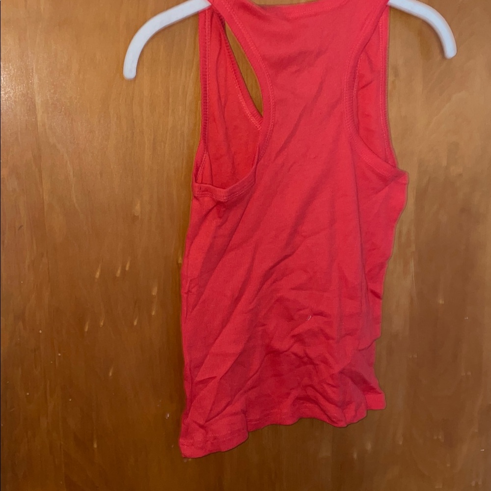 Strawberry Red Ribbed Tank 🍓 - Picture 7 of 9